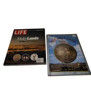 The Holy Land Books Lot Bundle Life One Place 3 Faiths In Color Regions 1 City
